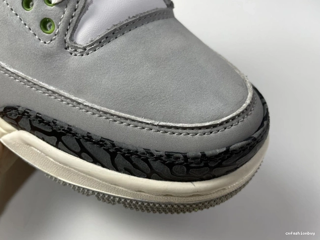 136064-006 3 Jordan Retro Chlorophyll Air 0811